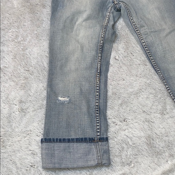 American Eagle crop hipster denim jeans - Picture 5 of 8